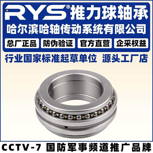 RYS 哈轴传动 234406 234407 BM P5 推力球 双向