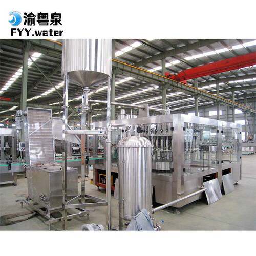 液乐体饮料灌制装RDH机瓶装碳酸饮料灌装设小瓶备含气作线可机罐