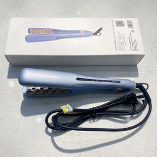 蓬松頭發(fā)墊發(fā)根方塊電夾板燙發(fā)棒定型 康537夫負(fù)離子玉米燙夾板