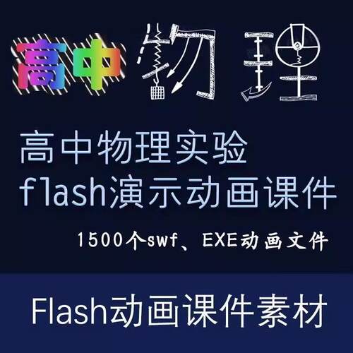 高中物理实验flash动画课件1500多个swf、exe演示互动多媒体