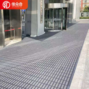 进门门厅拼接镂空垫吸水防尘PVC毯 酒店塑料防滑门垫室外模块地垫
