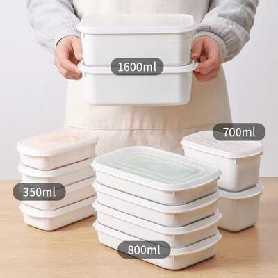 Kitchen refrigerator fresh-keeping box with scale, food-grad