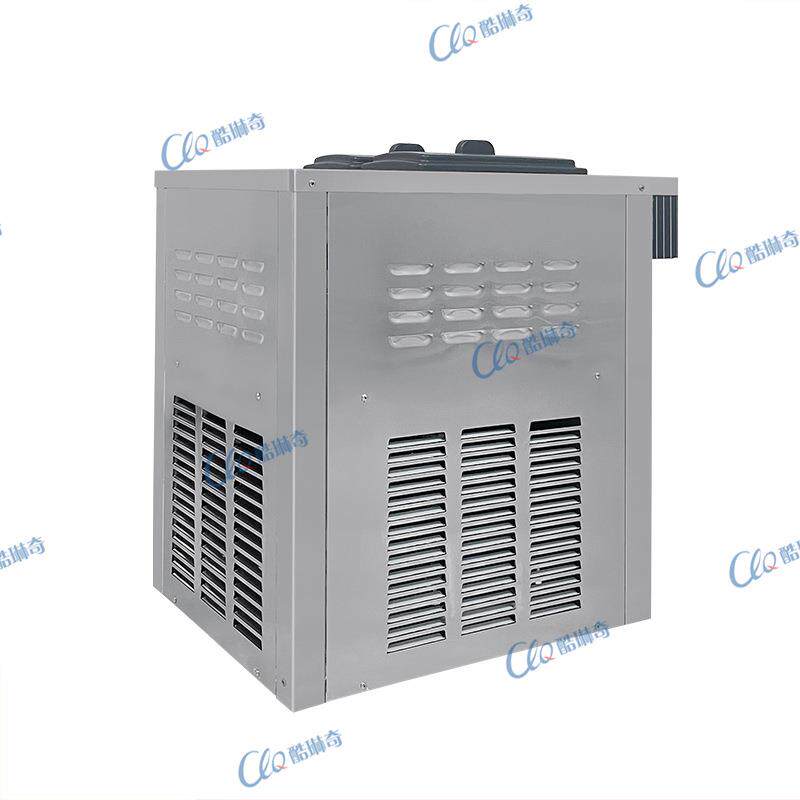 酒巴咖啡厅奶茶店商用三头软冰淇淋机迷你款小型设备厂家制作