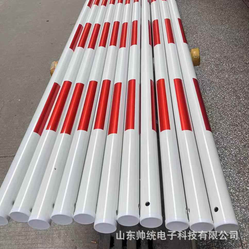 铝合金道闸圆杆停车场高速收费站栏杆臂道闸杆通管KB4德亚栏杆臂