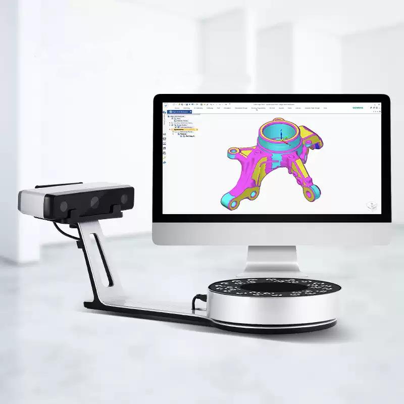 工业3D扫描仪956高精级扫度测模量逆向工程建固定式自动转盘描抄图片