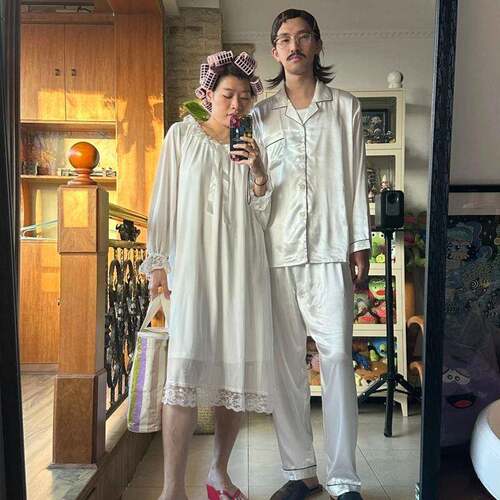 万圣节服装成人功夫包租婆cos服装假发全套搞笑角色扮演衣服套装