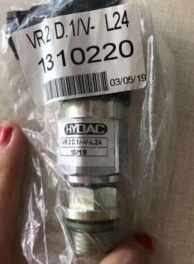 现货 背压器VR2D.1/-V-L24 Hydac VR2D.1V-L24 贺德克背压指示器