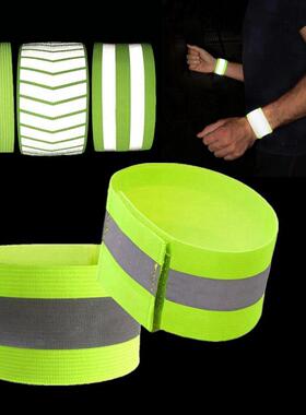 1 PC Cycling Reflective Strips Outdoor Running Warning Wrist