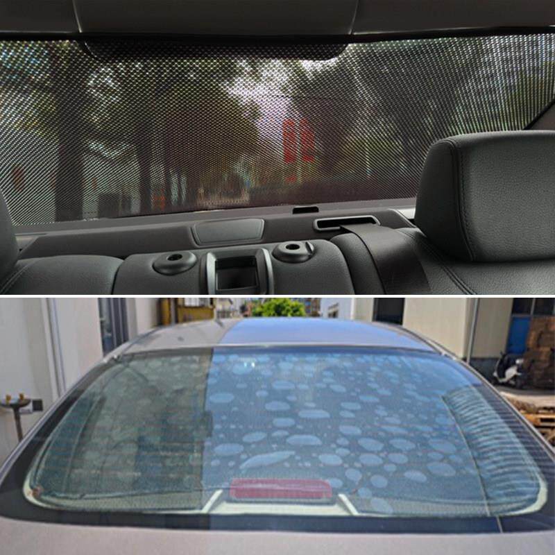 汽车遮阳挡后窗车用遮阳帘防晒窗帘车内遮光帘车窗隔热遮阳板侧档