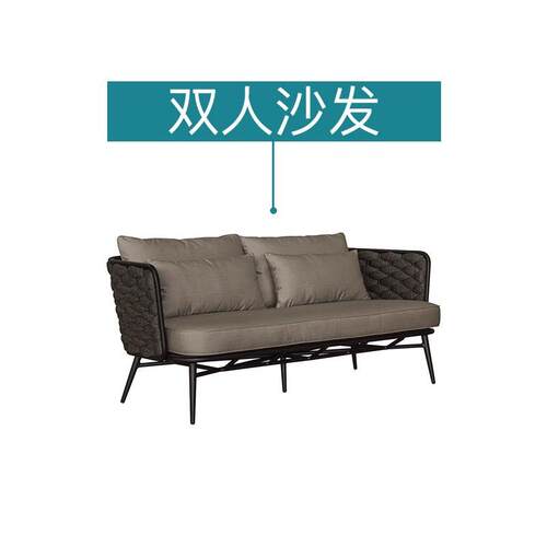 户外家具编藤沙发躺椅花园庭院藤椅酒店客厅沙发咖啡厅组合沙发椅