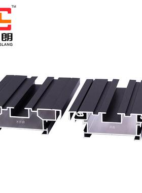 厂家直供铝合金吊牌导视灯箱料 8cm导向灯箱料 多种颜色导向灯箱