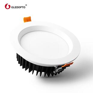 智能筒灯6 格乐德ZIGBEE3.0RGB CCT智能家居套装 超薄嵌入式 12W