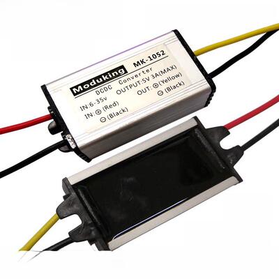 48V24V12V至5V至3.3V6V12V车载电源转换器Dc-Dc直流降压模块防水