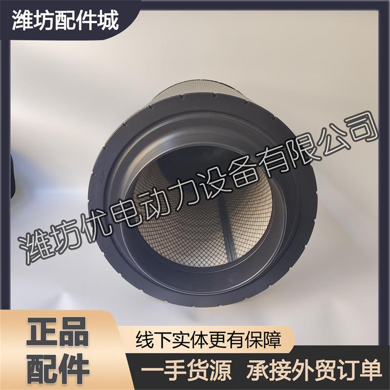 空气滤清器1001246286潍柴12M55博杜安20M33柴油发动机Baudouin