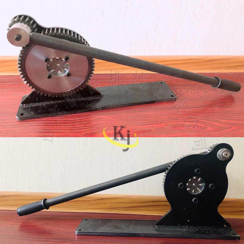 气管打药管胶管压扣器 扣压机手动压管机8齿齿轮压管机胶管扣压机