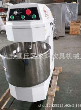 立式双动双速和面机不面粉搅机商用绞杠和面双机家拌用锈钢搅面机