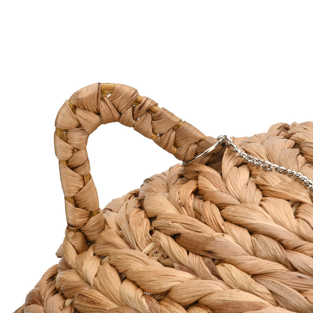 藤编猫窝 天然藤叶猫床蒲草手工编织宠物屋 可悬挂猫别墅四季通用