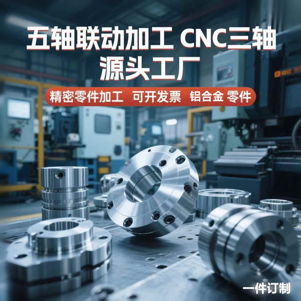 五金CNC五轴零件加工非标定制五轴联动精密电脑锣来图来样