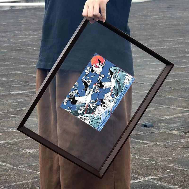 双面透明相框亚克力画框挂墙摆台照片拼图框6寸a3标本展示框ins风,家居饰品,相框/画框,淘宝优惠券,粉丝福利购,淘宝优惠卷