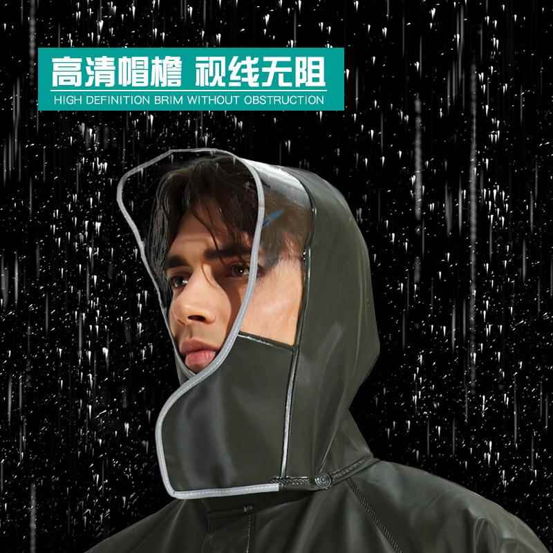 海翔加厚雨衣雨裤套装成人摩托车分体防水透气骑行外卖电动车雨衣