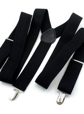 Men's suspenders 3 clip pants suspenders extended suspen