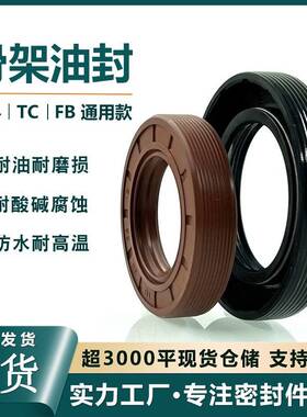 厂家直销氟胶丁晴TG4油封TCFB耐温唇形旋转油封非标橡胶异形件