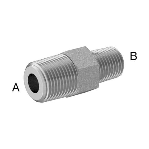 CompactExtreme-PressureSteel,Adapter,1/8BSPPM,M10x1.00mmM