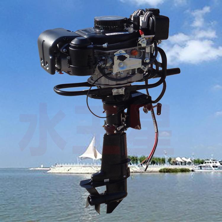 小型轻式便柴油挂机立冷风302船挂机推进器桨厂家