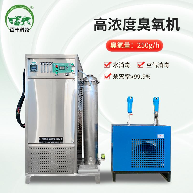 百丰臭氧发生器饮用水自来水原水中水冷却水废水处理消毒杀菌设备