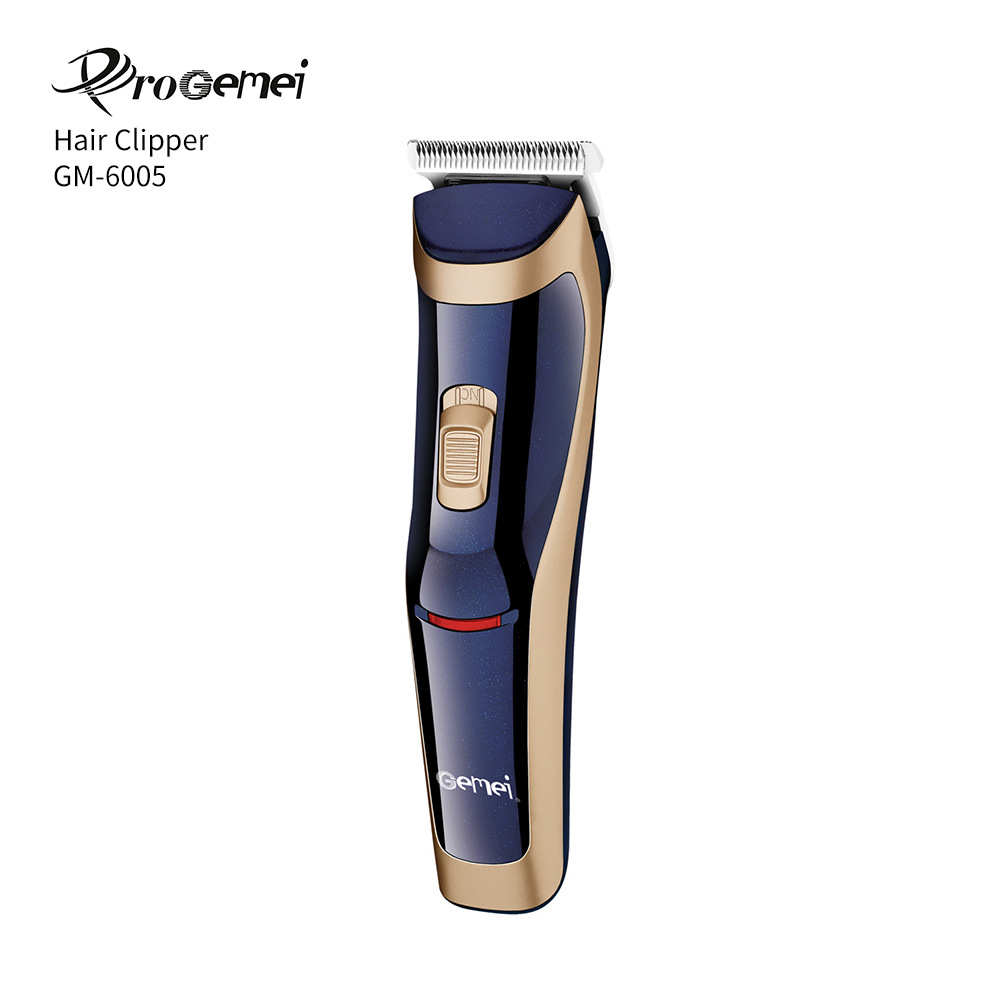 跨境爆款GM6005电动理发器 充插两用低噪音电推剪 格美家用电推子
