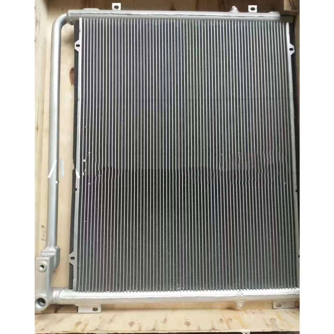 挖掘机水箱油箱散热器片冷凝器挖机压路机铝冷却器工业改装换热器