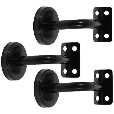 3 Pcs Railing Wall Mounted Shelves Handrail Brackets for