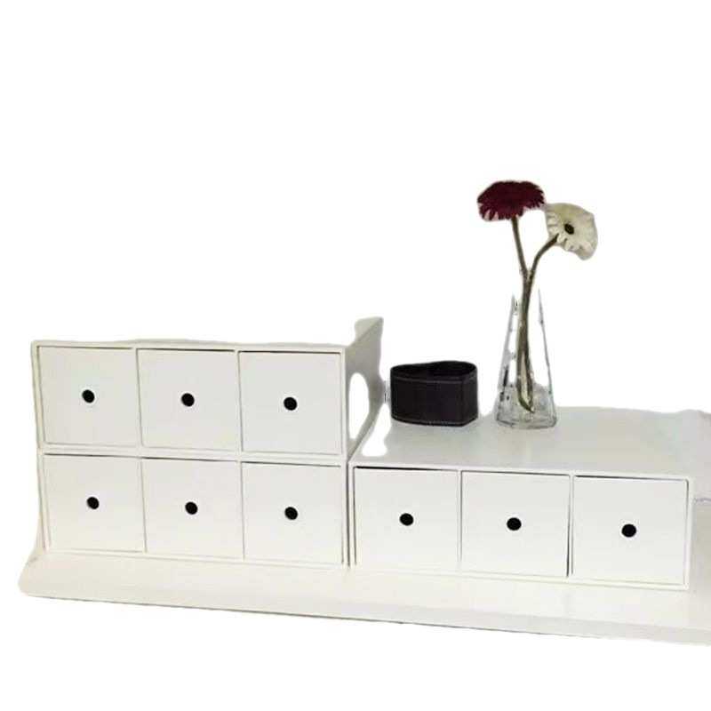 桌面办公室收纳盒抽屉式玄关书柜整理盒两层cd分层寝室杂物整理柜,居家布艺,收纳盒,淘宝优惠券,粉丝福利购,淘宝优惠卷