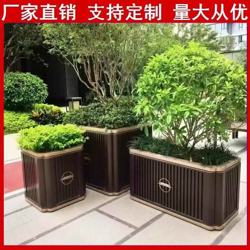 门6铁花箱户外花外摆花槽花池花架室外创意艺组合坛广场店隔断