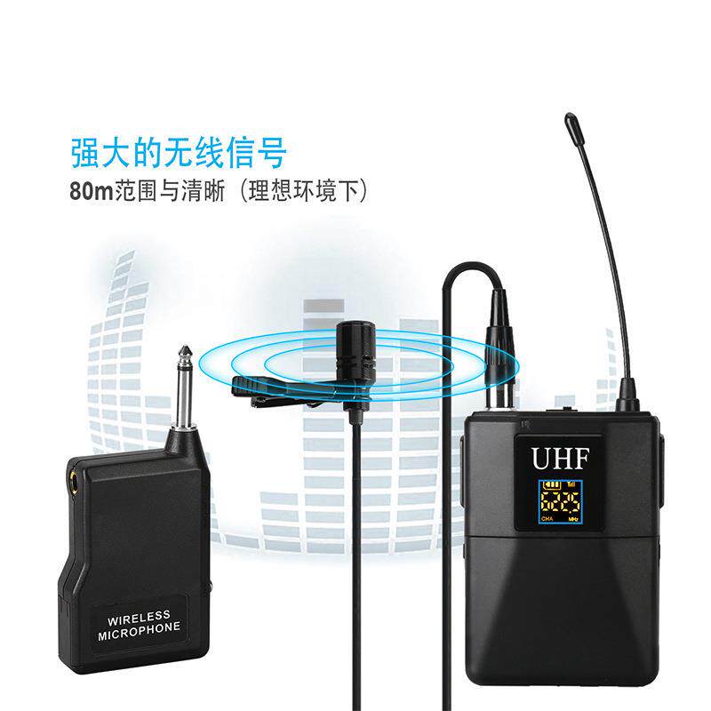 无线领夹式话筒耳挂头戴麦克风舞台演出唱歌胸麦音响通用麦