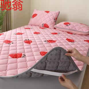 E4C床垫防滑床褥子软垫高挡单人双人家用水洗羽丝棉可折叠床垫可