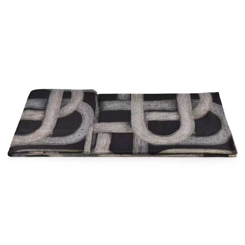 样板房床尾毯搭毯床搭巾沙发毯展厅家具软装配套样板间床尾毯搭巾