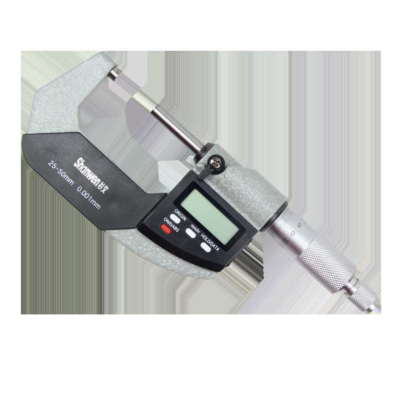 shanwen杉文量具外径数显千分尺 电子分厘卡 0-25-50mm螺旋测微器