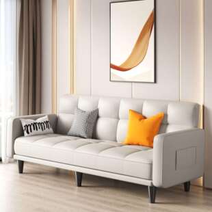 沙床CXS两用客厅小户型可折叠简易卧室多布简约功能艺发出租屋单