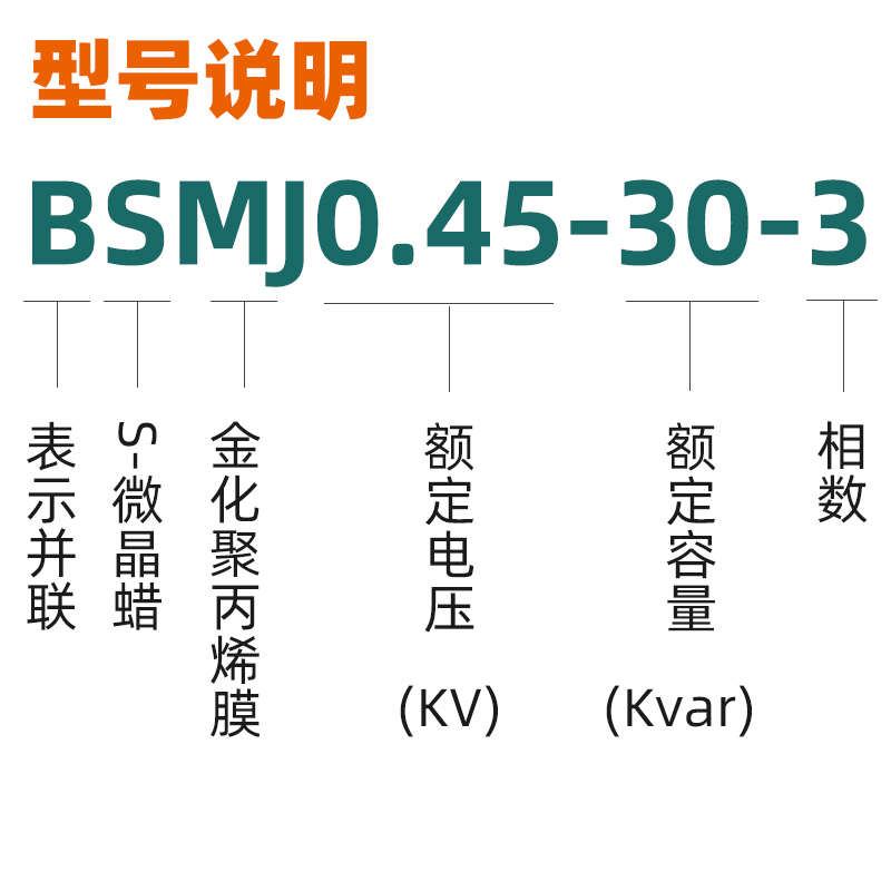 TENGEN天正电气 BSMJ0.45-30-3自愈低压并联电容器450V30KVA