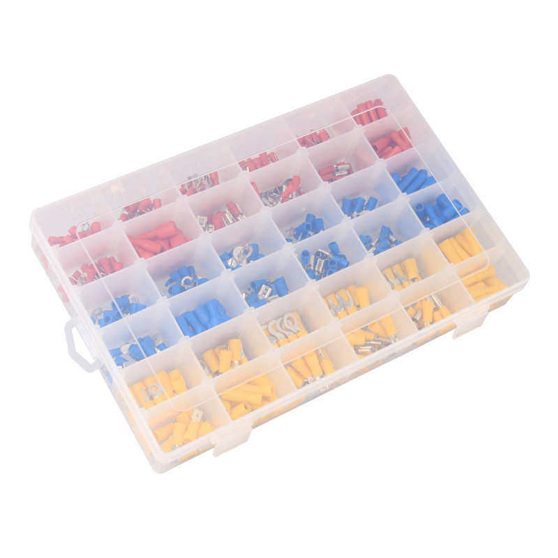 冷盒装货源540pcs 预盒装压快接端子840pcs 端子防水铜线绝缘,电子/电工,接线端子,淘宝优惠券,粉丝福利购,淘宝优惠卷