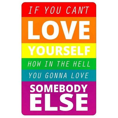 Vintage Warning Metal Tin Signs No Stupid People Beyoud this