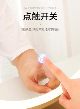 Home makeup mirror, bedroom, dormitory, makeup mirror, LED i