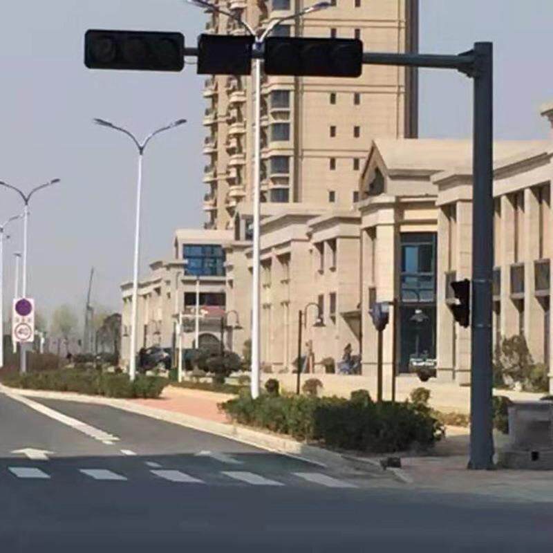 led交通信号灯人行道交通指示灯道路框架式红绿灯十字路口信号灯