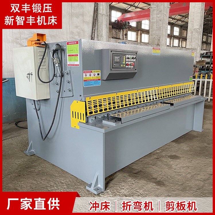 双丰土耳其蓝6x2500液压摆式剪板机数控金属板材剪切机厂家