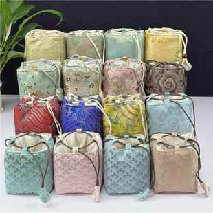 个人主人小单杯茶具收纳布包中式加厚户外旅行品茗茶杯收纳布袋子