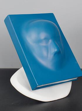 简约创意艺术人脸书轻奢抽象人物样板间客厅书柜装饰品设计师摆件