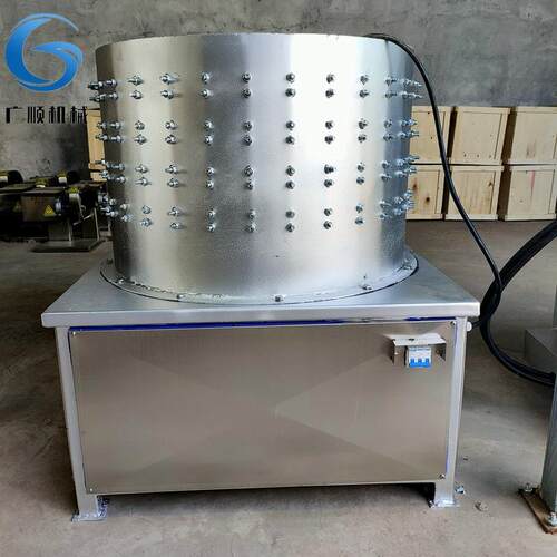 大小型牛头蹄打毛机羊头蹄脱毛机可做碳钢201不锈钢材质