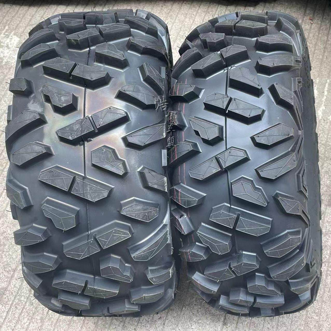 四轮越野沙滩车卡丁车摩托配件25X8-12 25X10-12A字真空轮胎万达