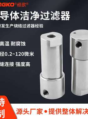 用于半导体精密过滤压缩空气氨气滤芯纳米级过滤器洁净气体过滤器